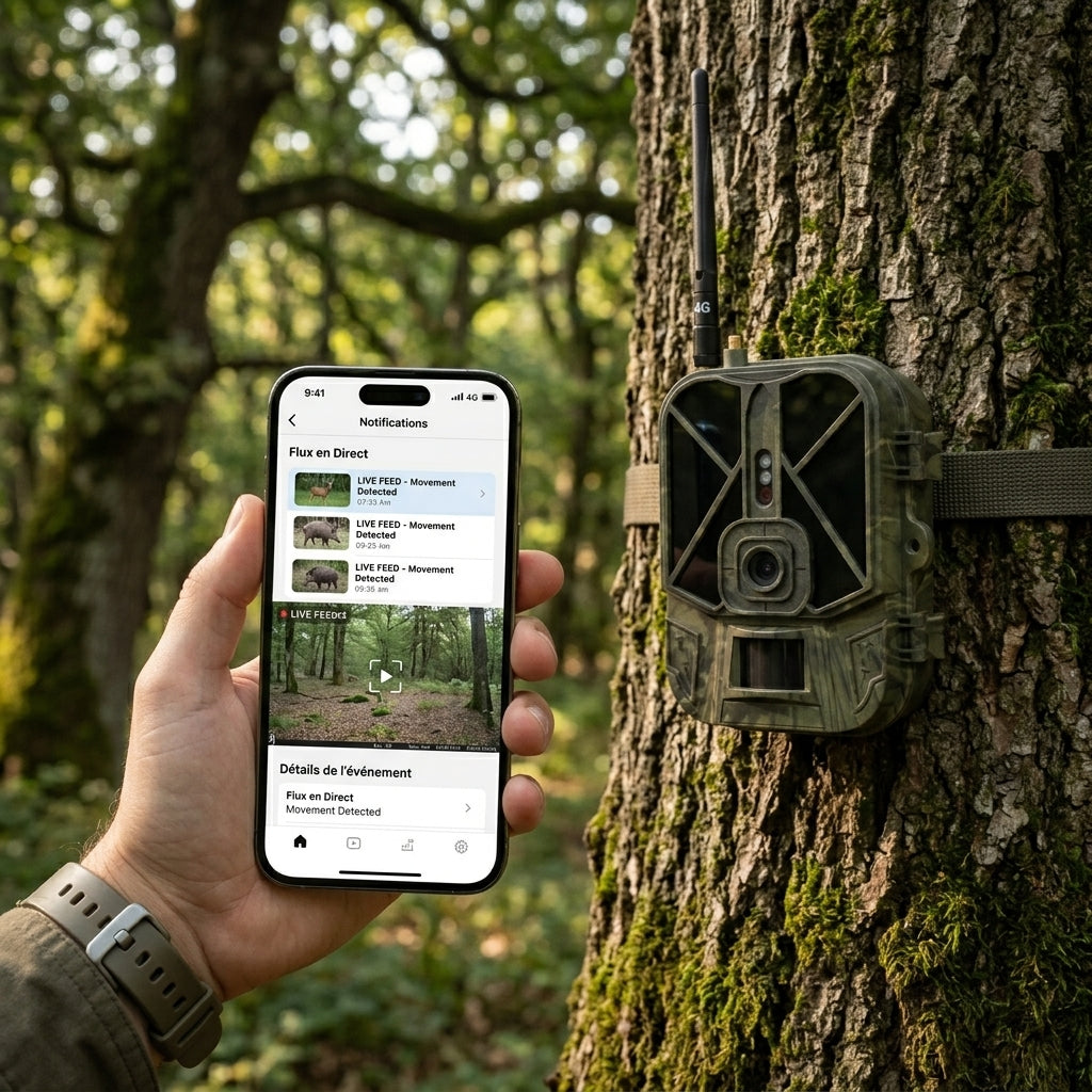 Caméra avec application mobile : ce qui change à l'usage