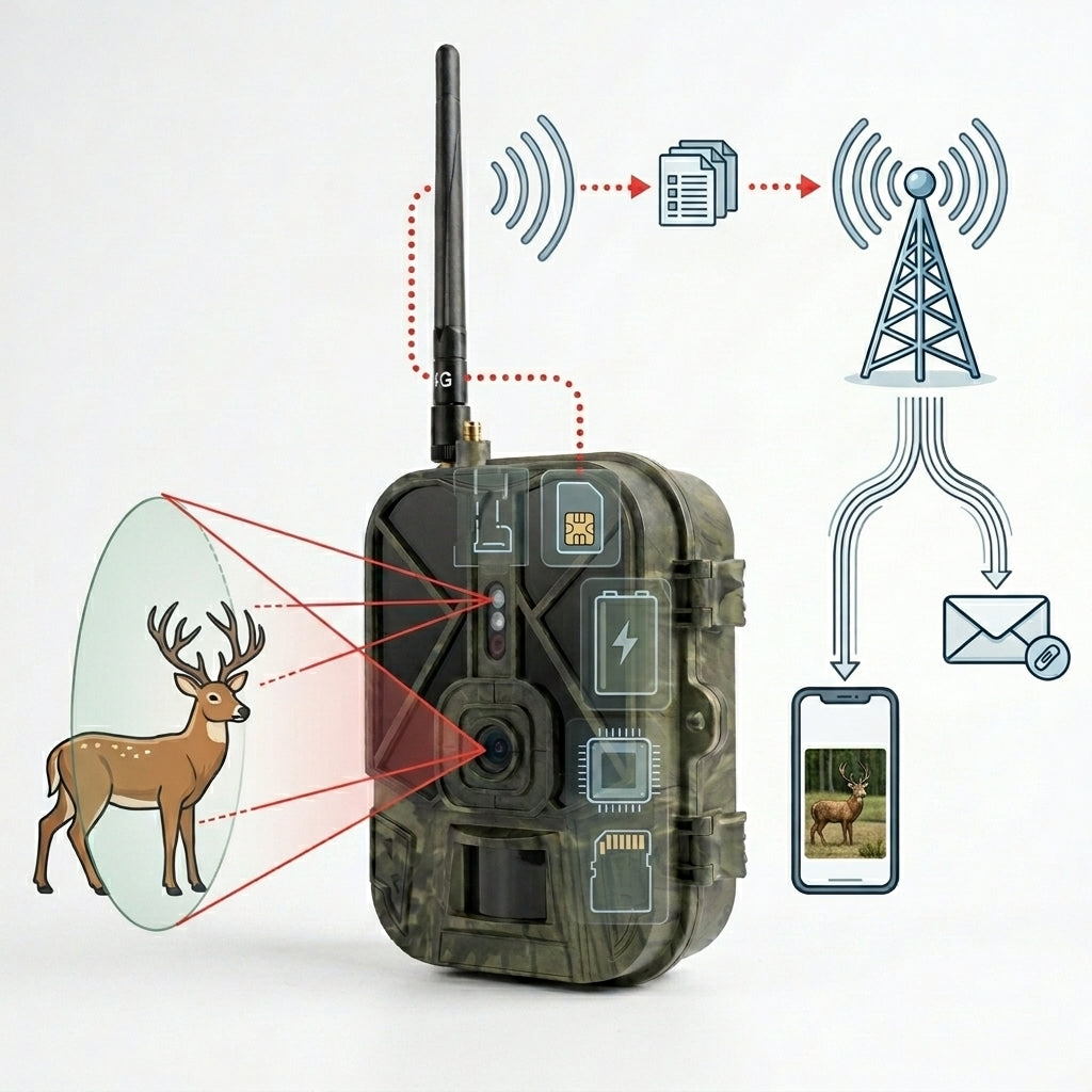 Caméras GSM et MMS : le fonctionnement expliqué Image