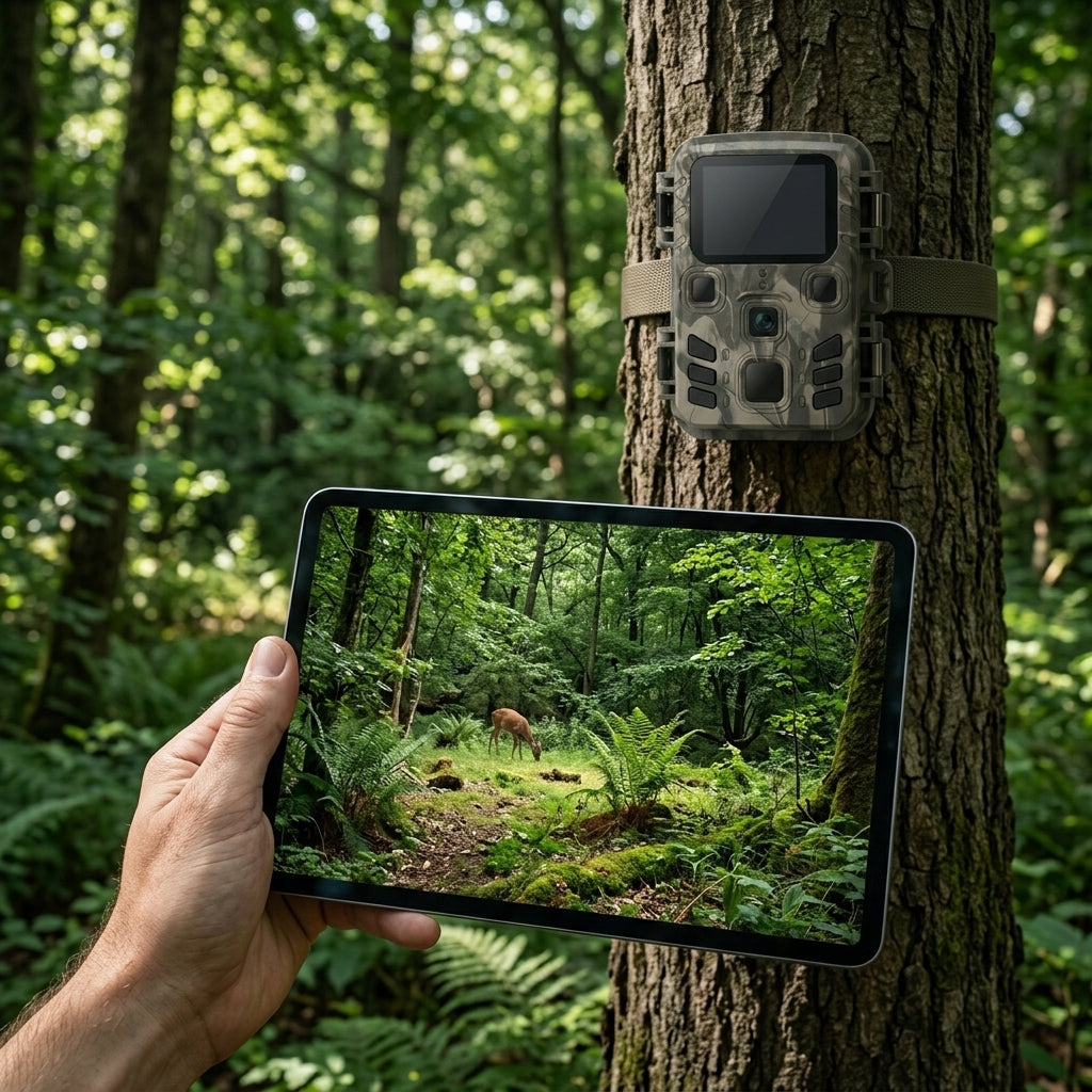 Caméra de chasse en direct (live) : ce qui existe