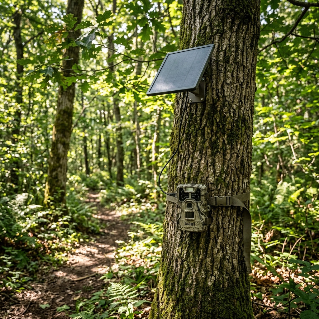 Panneau solaire pour caméra : installation et choix Image
