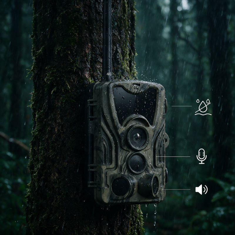 Caméra de chasse 1080P avec écran