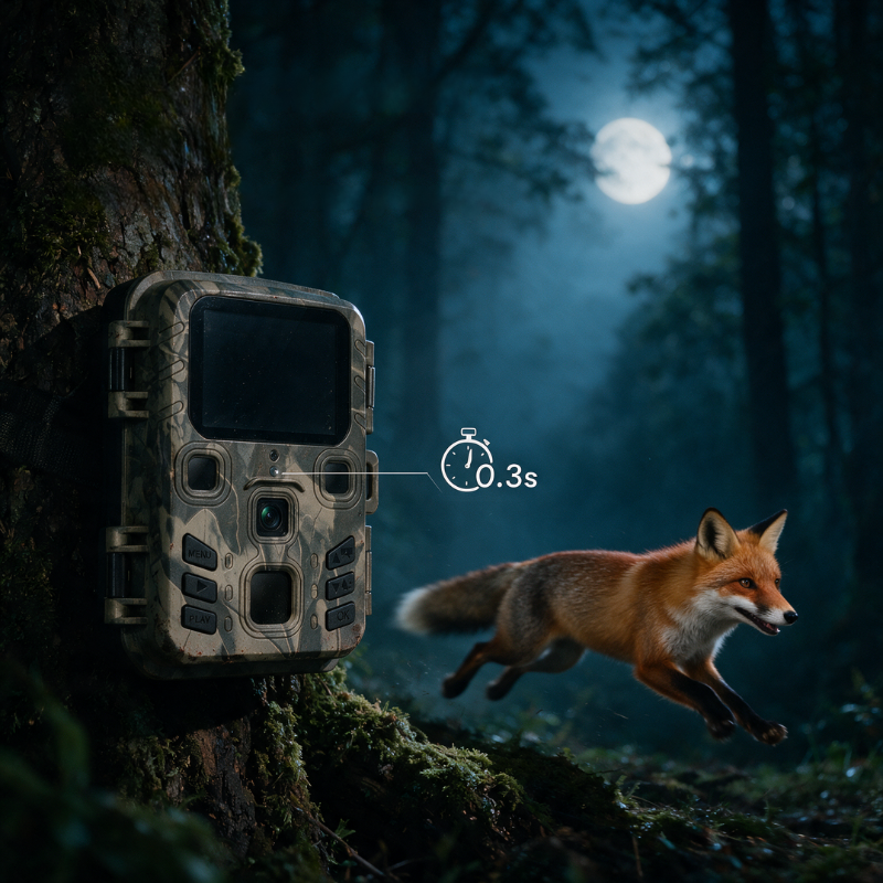 Caméra de chasse 1080P grand angle