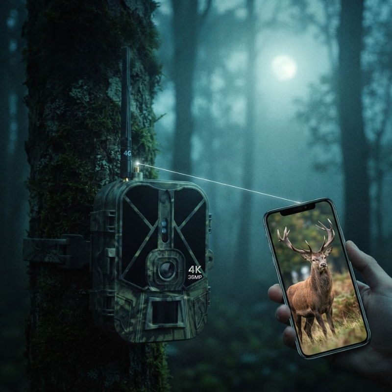 Caméra de chasse 4K 4G