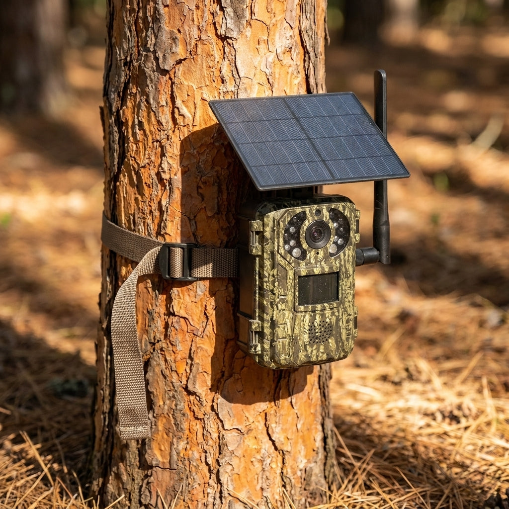 Caméra de chasse solaire