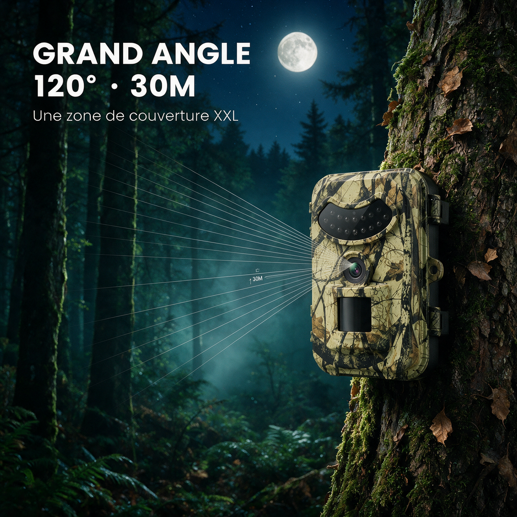 Caméra de chasse 1080P Full HD