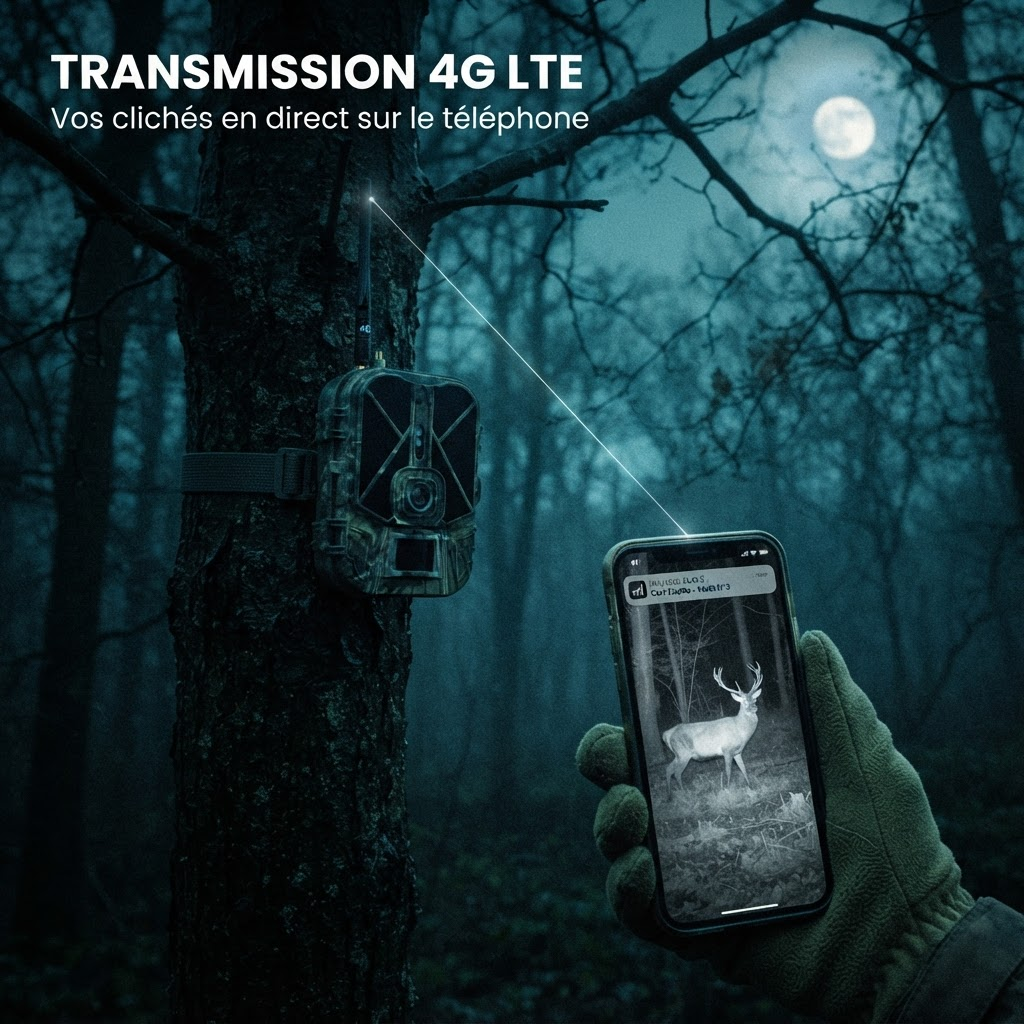 Caméra de chasse 4K 4G