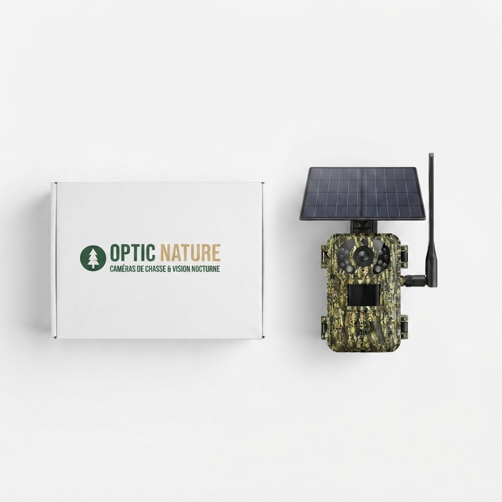 Caméra de chasse solaire