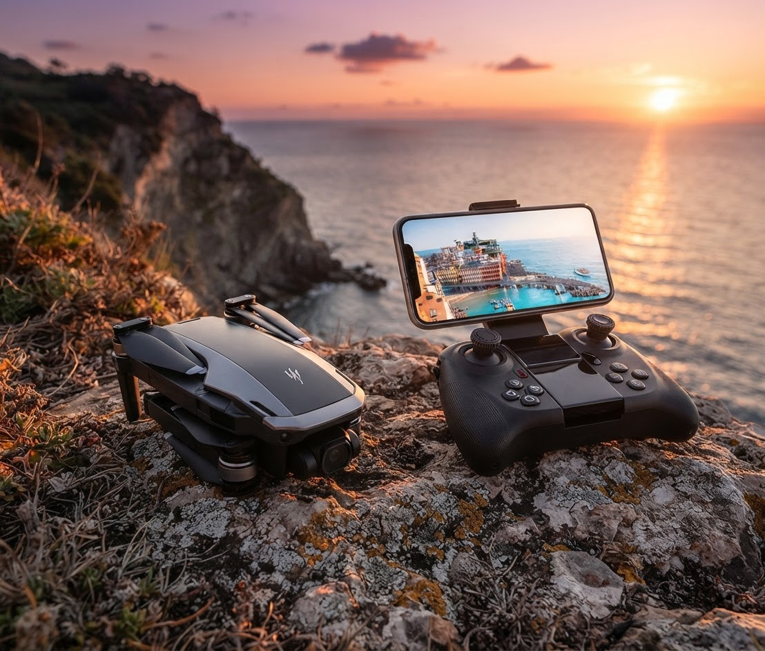 Drone vidéo 8K