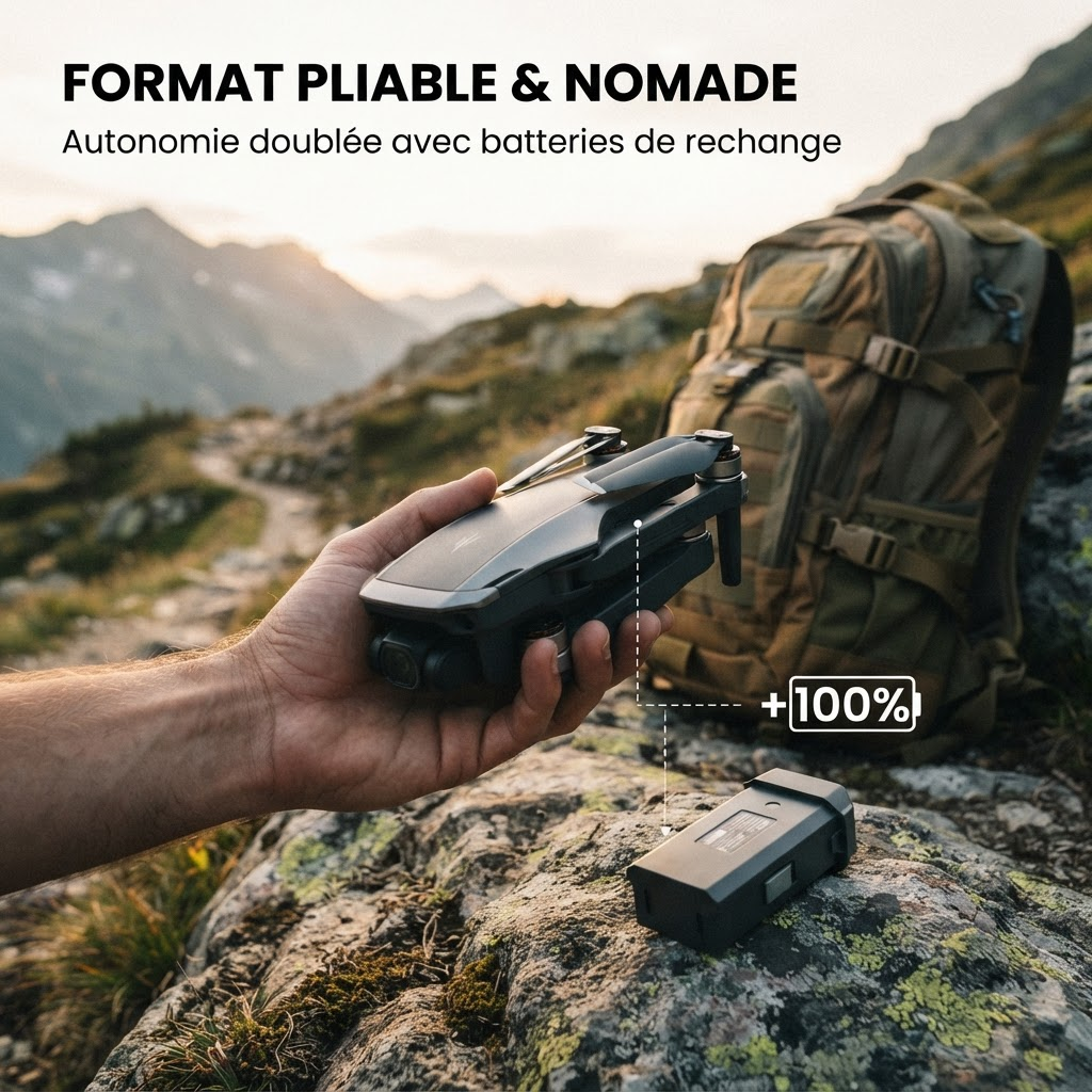 Drone vidéo 8K