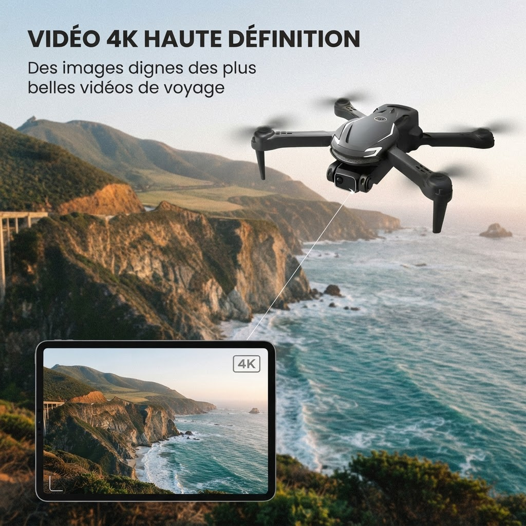 Drone vidéo 4K