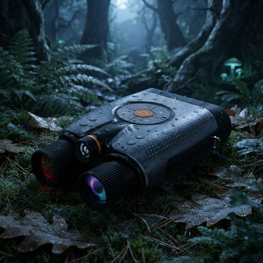 Jumelles vision nocturne 4K longue autonomie
